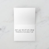 Carte Fireworks with Friends (Intérieur)