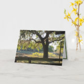 Carte "Firmly Rooted" Psalms Scripture Greeting (Fleur jaune)