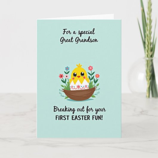 Carte First Easter Fun Special Card (Devant)