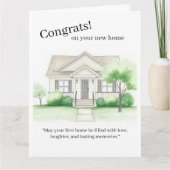 Carte First Home Purchase Card  (Devant)