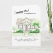 Carte First Home Purchase Card  (Devant)