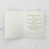 Carte First Mother’s Day 2026 Gift (Intérieur)