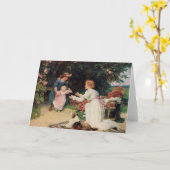 Carte First Steps, 1910, par Fred Morgan (1847-1927) (Fleur jaune)