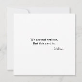 Carte First Valentine Minimal red Heart (Dos)