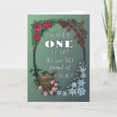 Carte First Year Sober Anniversary Card from Group (Devant)