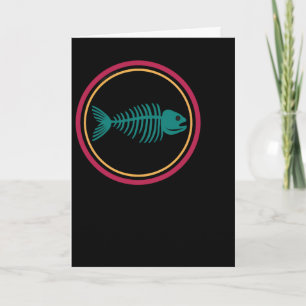 Carte Fishbones Ska Punk Hommes Femmes Fête des Pères
