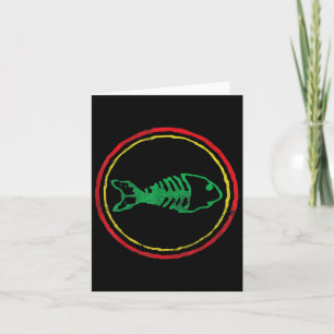 Carte Fishbones Ska Punk Hommes Femmes Mères Fête des pè