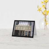 Carte Fisher Building, Détroit, Michigan Note (Fleur jaune)