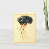 Carte Fisher Girl, Harrison Fisher (Devant)