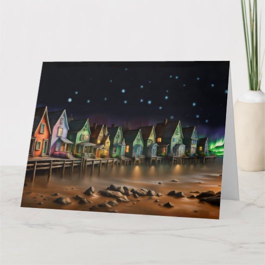 Carte Fisherman's Cove Shoppes Folk Art (Devant)