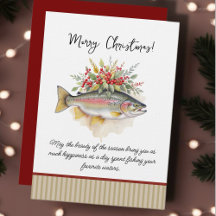Fishing Christmas Invites