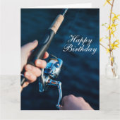 Carte Fishing Day (Fleur jaune)