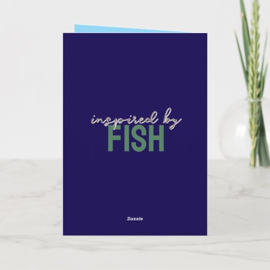 Carte Fishing Theme (Dos)