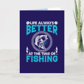Carte Fishing Theme (Devant)