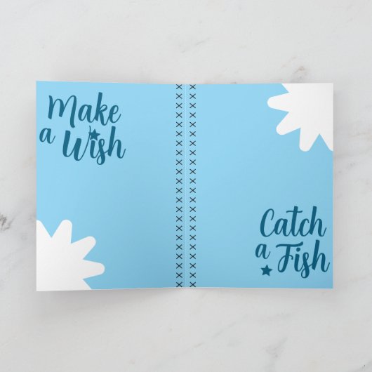 Carte Fishing Theme (Intérieur)