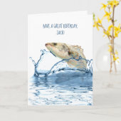 Carte Fisthday (Fleur jaune)