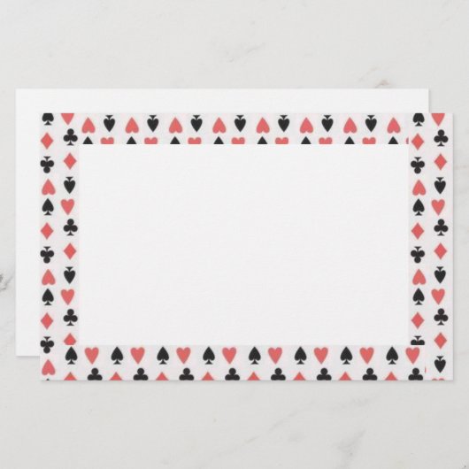 Carte fixe (Devant / Derrière)