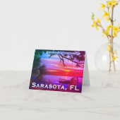 Carte FL Beach Sunset - Gulf of Mexico (Fleur jaune)