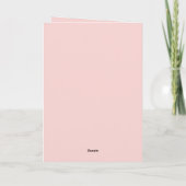 Carte Flacon de parfum Anniversaire Roses Péché Mignon (Dos)