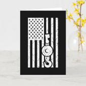 Carte FLAG AMÉRICAIN US FLAG Grue Opérateur Truck (Fleur jaune)