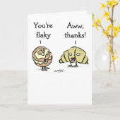 Carte Flaky Friends (Fleur jaune)
