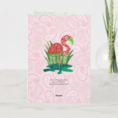 Carte Flamant Mignon (Dos)