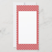 Carte Flamant rose aquarelle (Dos)