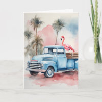 Flamant rose d'anniversaire Humour