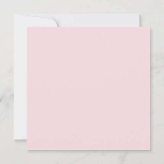 Carte Flamant rose de plage (Dos)