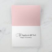 Carte Flamants roses d'aquarelle (Intérieur)