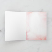 Carte Flamants roses de baiser | Anniversaire (Intérieur)