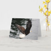 Carte flambée d'aigle (Fleur jaune)