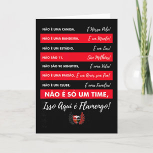 Carte Flamengo Soccer - Maillot C'est Ici c'est Flamengo