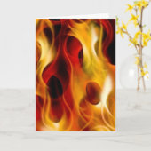Carte Flames (Fleur jaune)