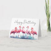 Carte Flamingo (Devant)