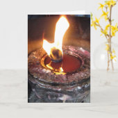 Carte flamme (Fleur jaune)