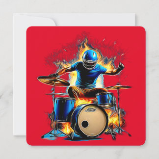 Carte Flamme batteur chaud !
