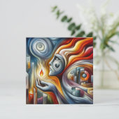 Carte Flamme éternelle de l'espoir (Debout devant)