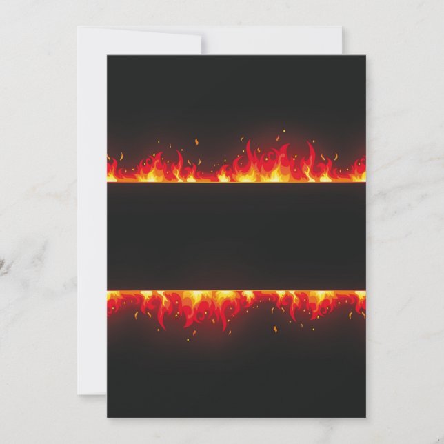 Carte flamme n°2 (Devant)