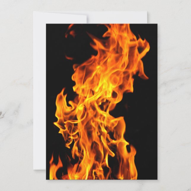 Carte Flamme orange (Devant)