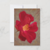 Carte Flat Art Flat Rouge Rose (Devant)