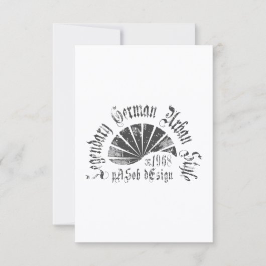 Carte Flat Card 3.5" x 5" (Devant)