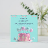 Carte Flat Greeting Card (Debout devant)