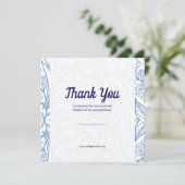 Carte Flat Greeting Card (Debout devant)