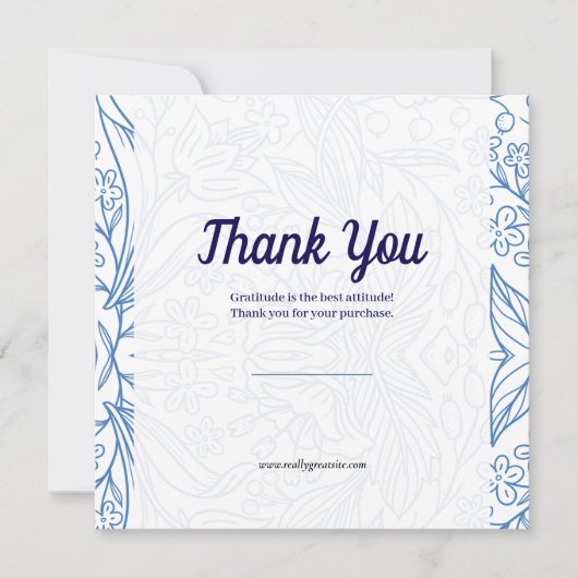 Carte Flat Greeting Card (Devant)