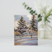 Carte Flat personnalisée (Debout devant)