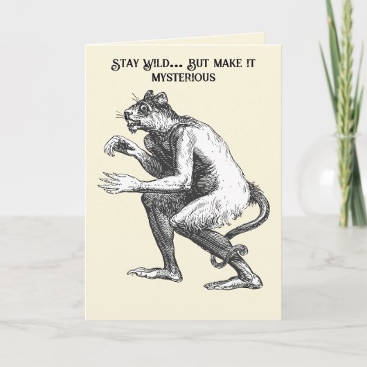 Carte Flauros Léopard Humanoïde Dictionnaire Infernal (Devant)