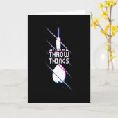 Carte Flèche de fléchettes (Fleur jaune)