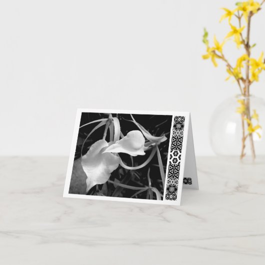 Carte Flèches blanches (Fleur jaune)