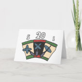 Carte fléchettes 180 (Devant)